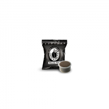 Capsule compatibili "Qualità Nera" per Lavazza Espresso Point 72